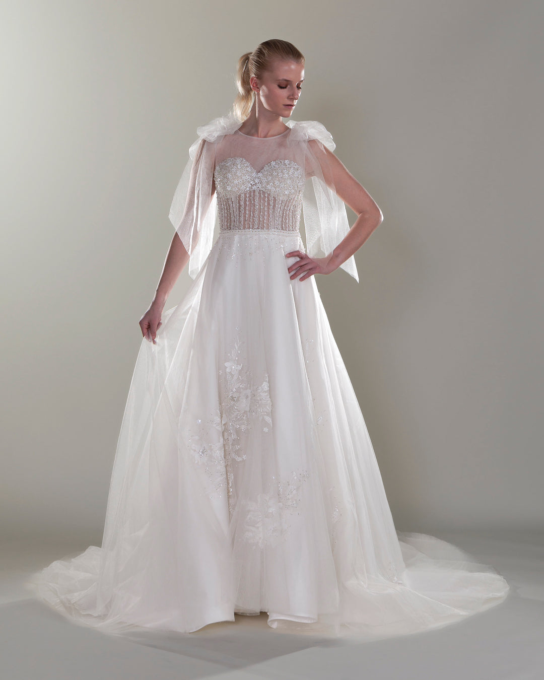 Wedding Gown A-line Moloty 203