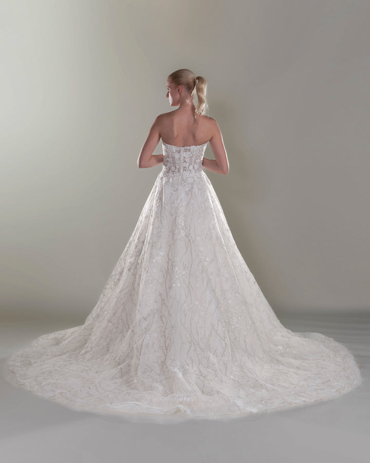 Wedding Gown A-line Moloty A114