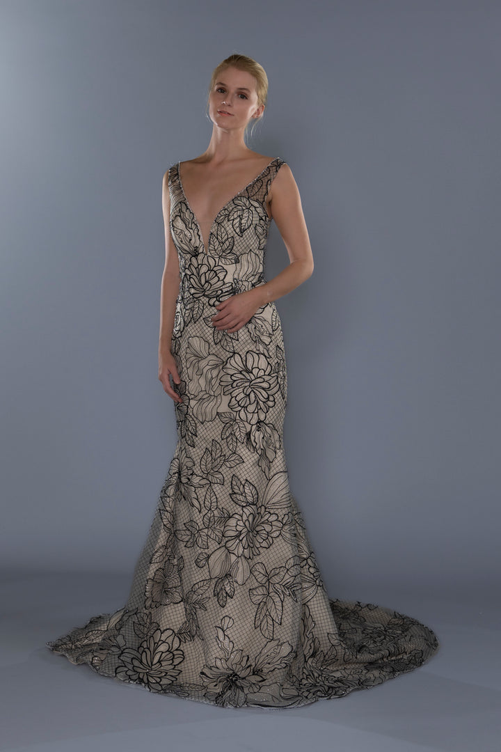 Wedding Gown A-line Moloty A139