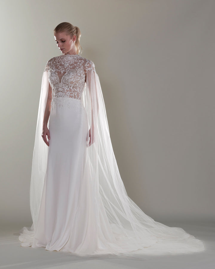 Wedding Gown Fit & Flare Moloty A118