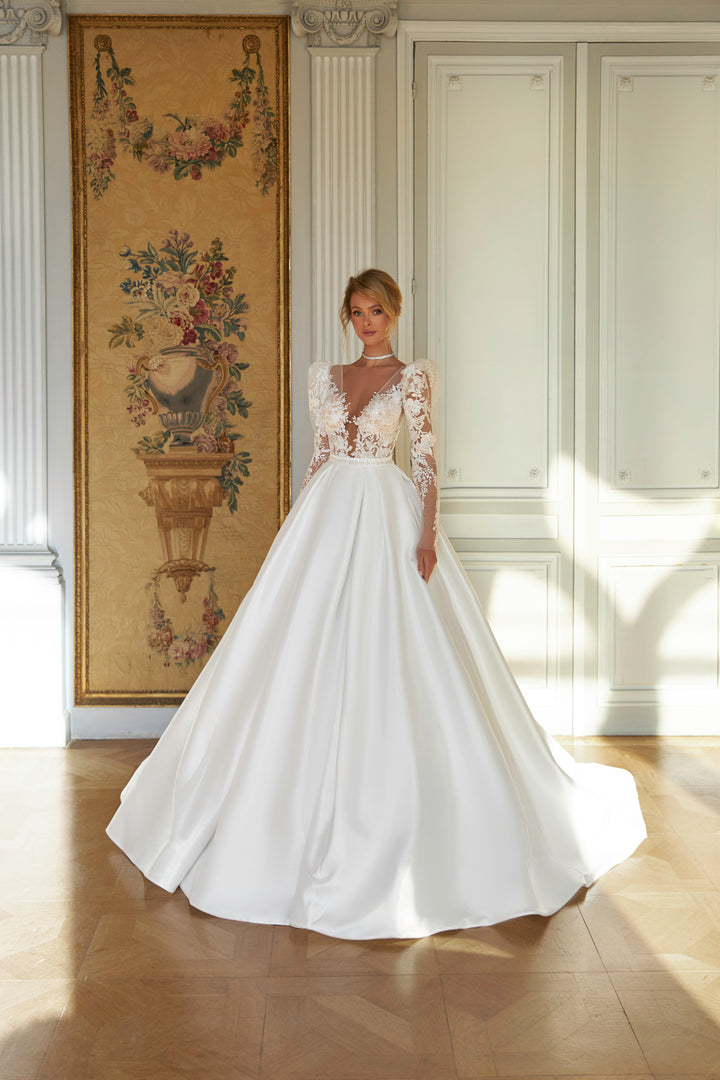 Wedding Gown A-line OKSANA MUKHA Jessie