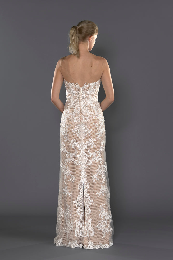 Wedding Gown Fit & Flare Moloty A170