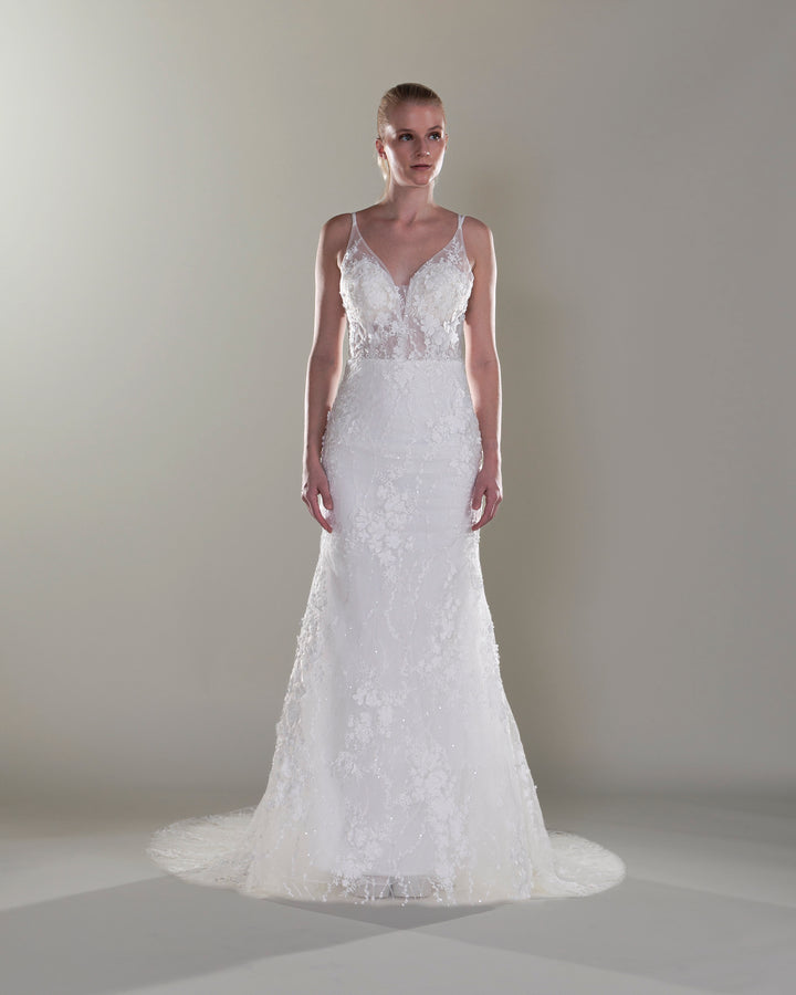 Wedding Gown Fit & Flare Moloty 204