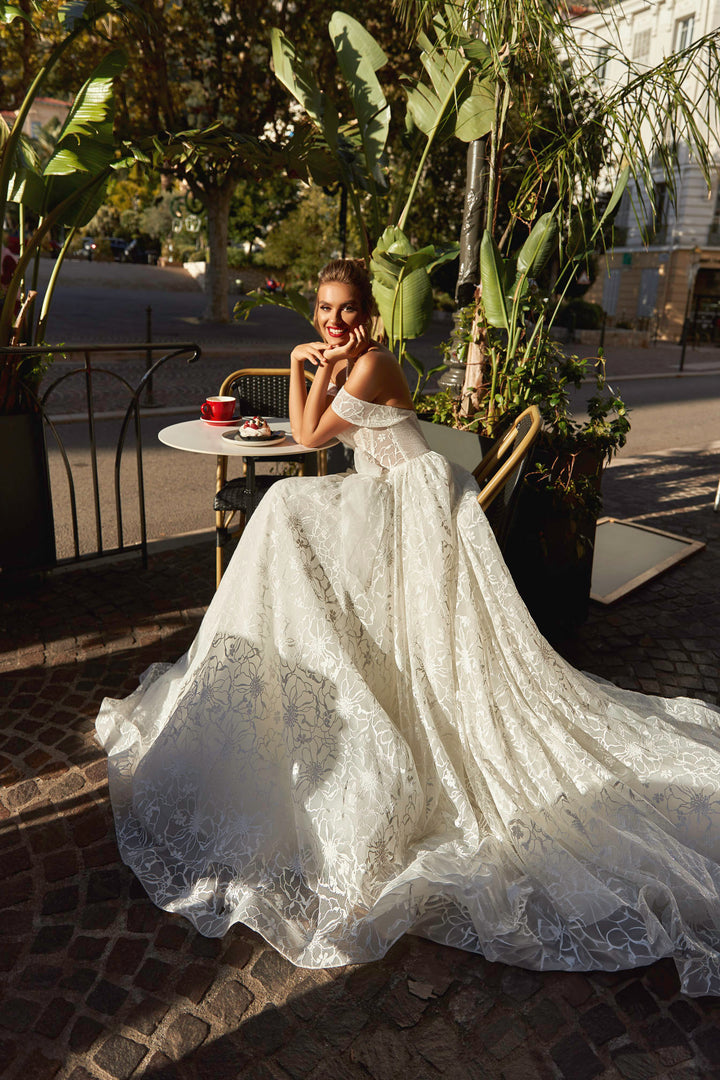 Wedding Gown A-line OKSANA MUKHA Gabriel