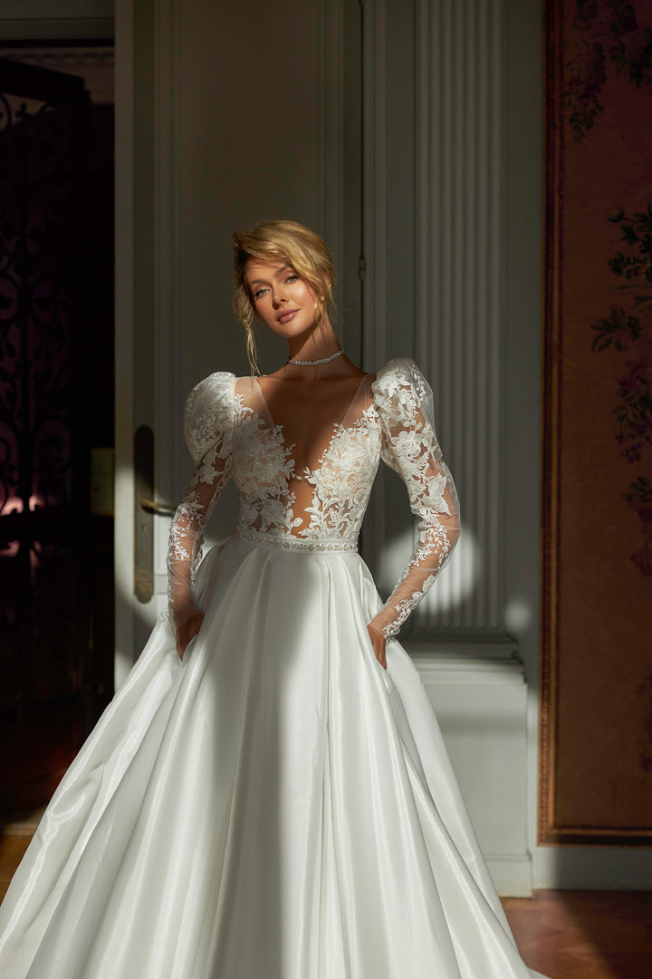 Wedding Gown A-line OKSANA MUKHA Jessie