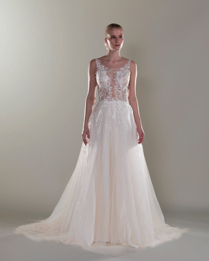 Wedding Gown A-line Moloty A012