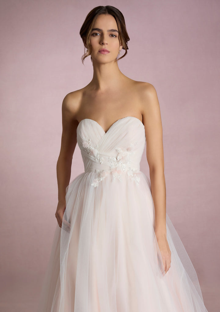 Wedding Gown A-line Ballgown Pronovias ASAKA