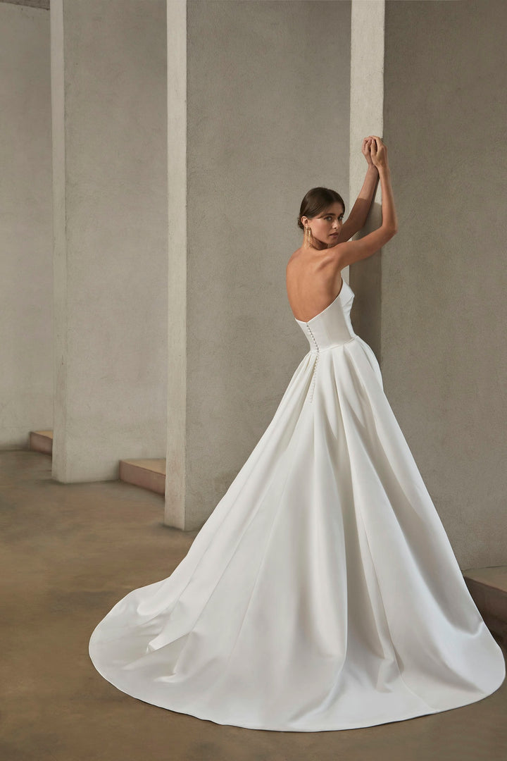 Wedding Gown A-line Demetrios Style L1145