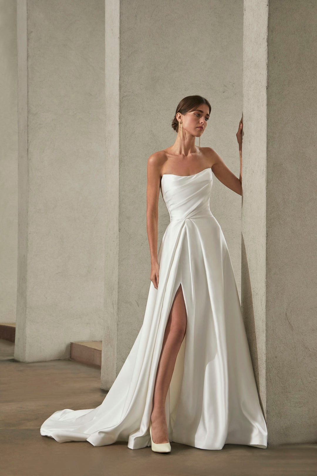 Wedding Gown A-line Demetrios Style L1145