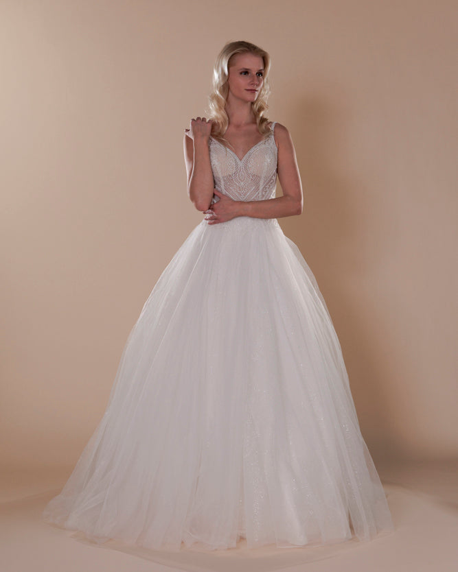 Wedding Gown A-line Ballgown Moloty A208