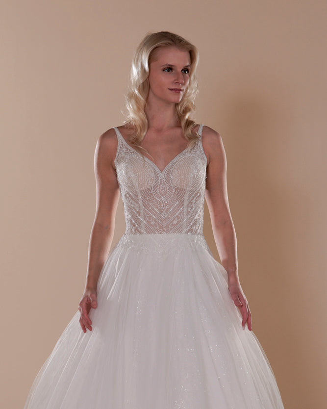 Wedding Gown A-line Ballgown Moloty A208