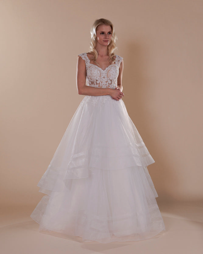 Wedding Gown A-line Ballgown Moloty A209
