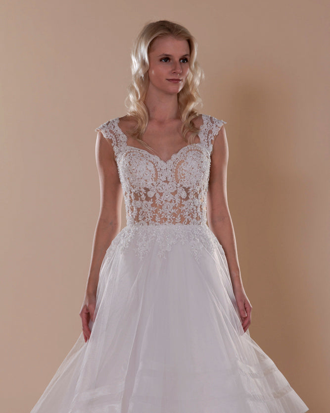 Wedding Gown A-line Ballgown Moloty A209