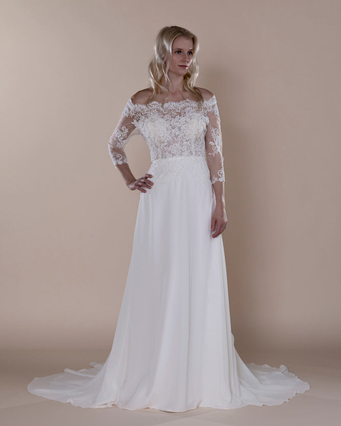 Wedding Gown A-line Moloty A245