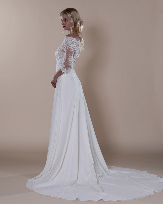Wedding Gown A-line Moloty A245