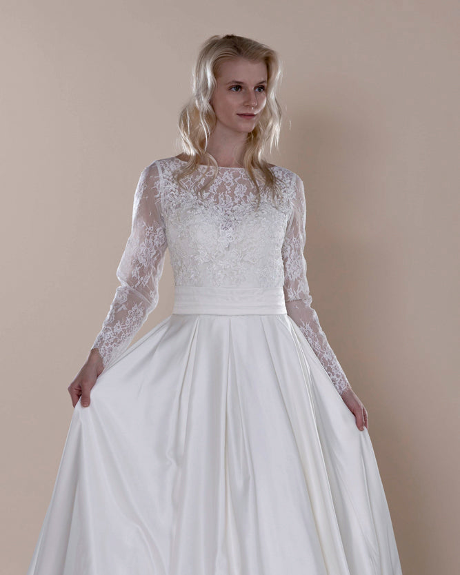 Wedding Gown A-line Ballgown Moloty A251