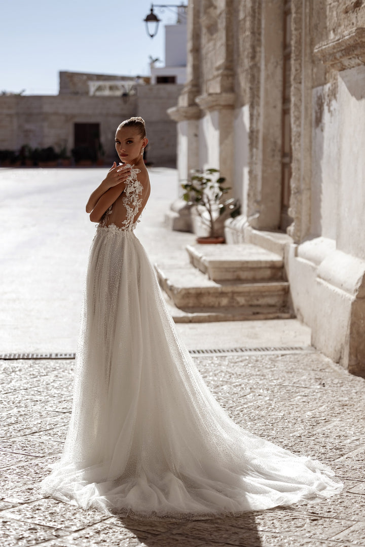 Wedding Gown A-line MADIONI PETUNIA