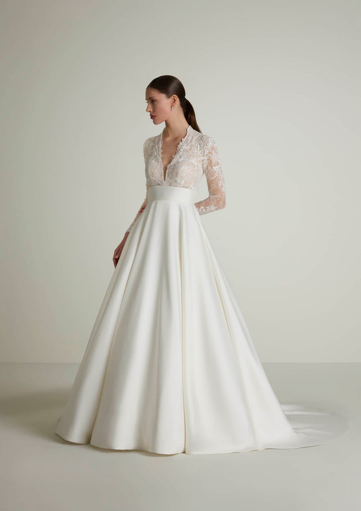 Wedding Gown A-line Pronovias SOLANCE