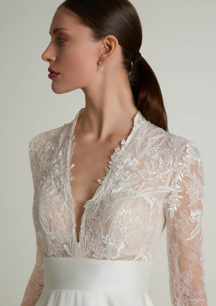 Wedding Gown A-line Pronovias SOLANCE