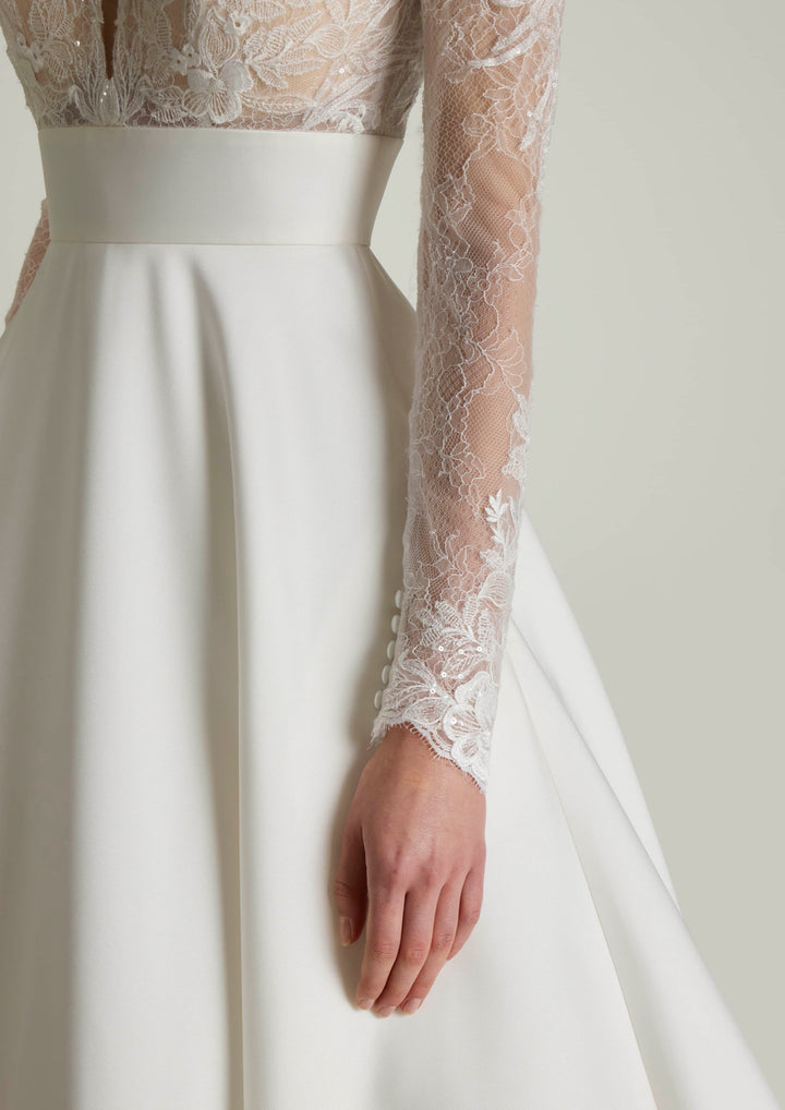 Wedding Gown A-line Pronovias SOLANCE