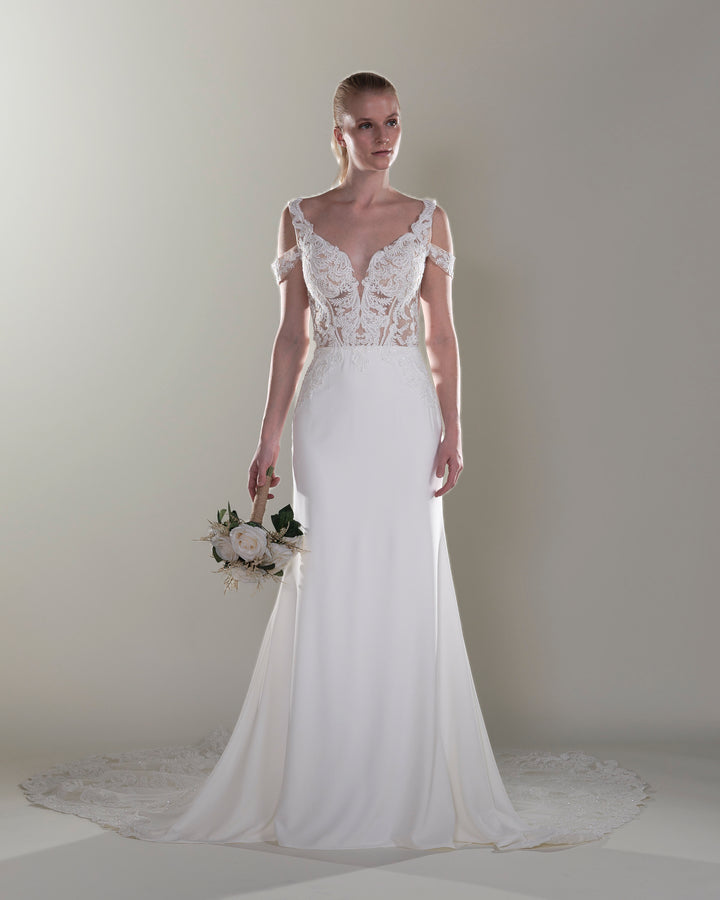 Wedding Gown Fit & Flare Serenade A3195