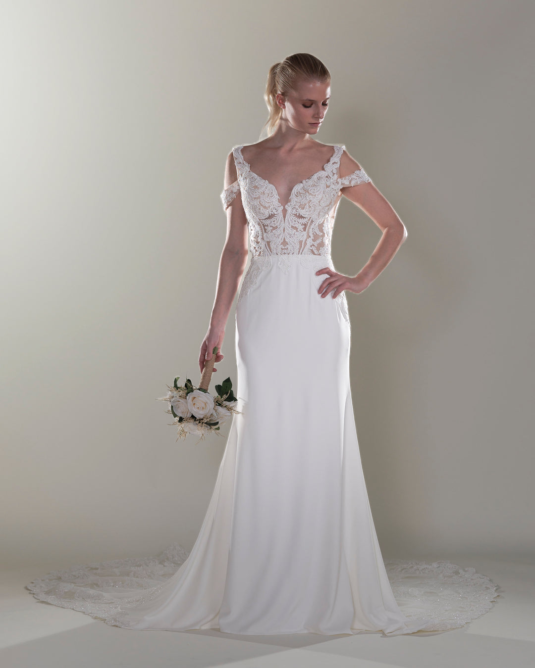 Wedding Gown Fit & Flare Serenade A3195