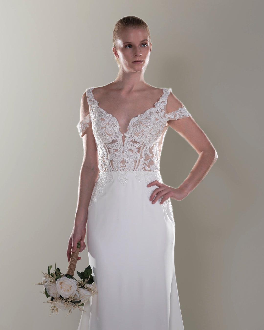 Wedding Gown Fit & Flare Serenade A3195