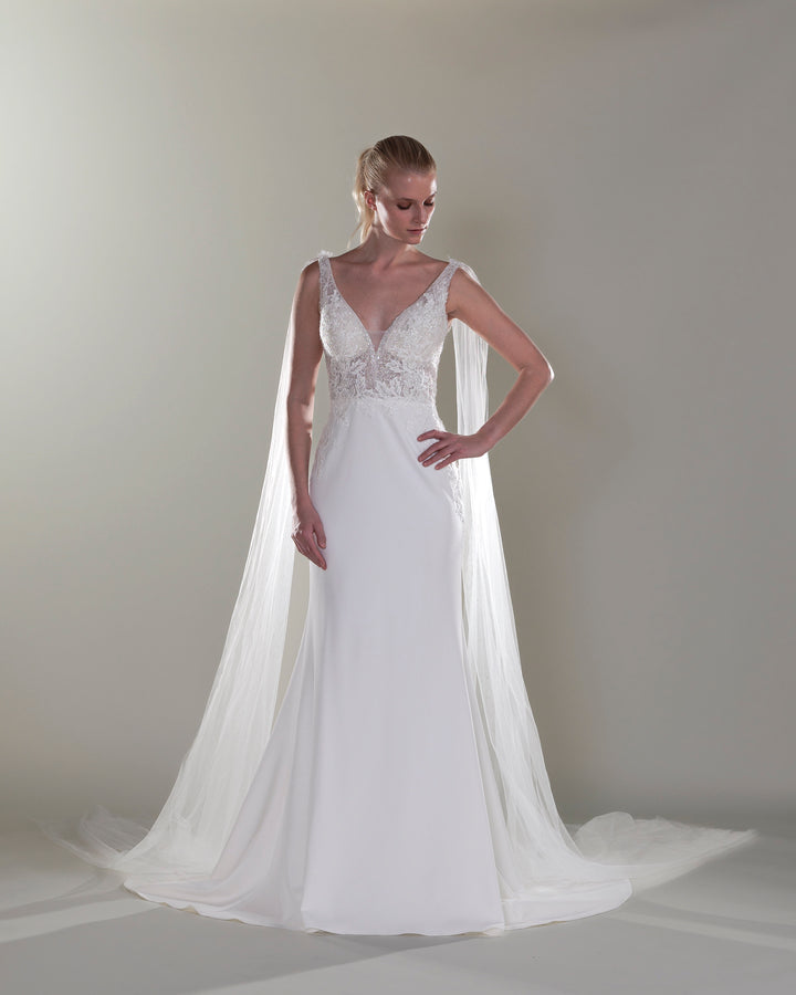 Wedding Gown Fit & Flare Moloty S206