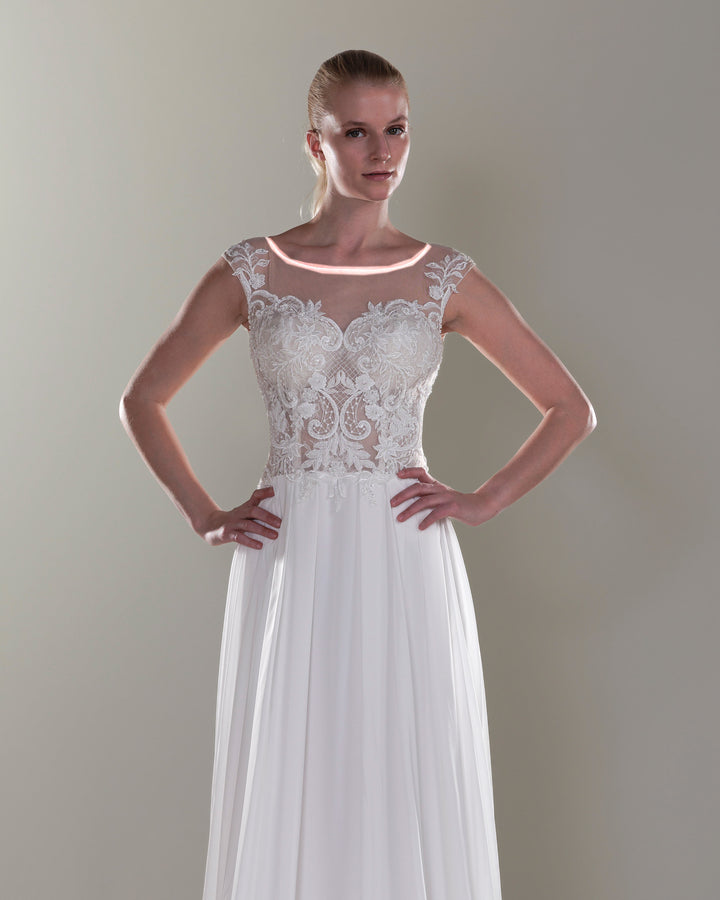 Wedding Gown A-line Moloty 208