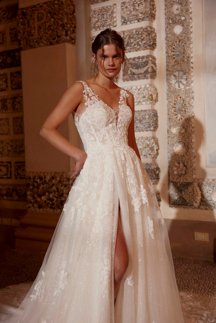 Wedding Gown A-line Demetrios  Style 1260