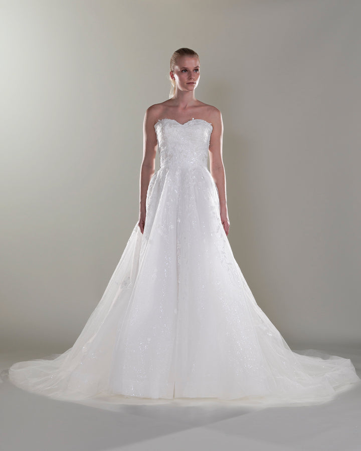 Wedding Gown A-line Moloty A113