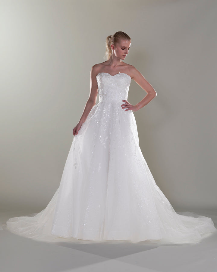 Wedding Gown A-line Moloty A113