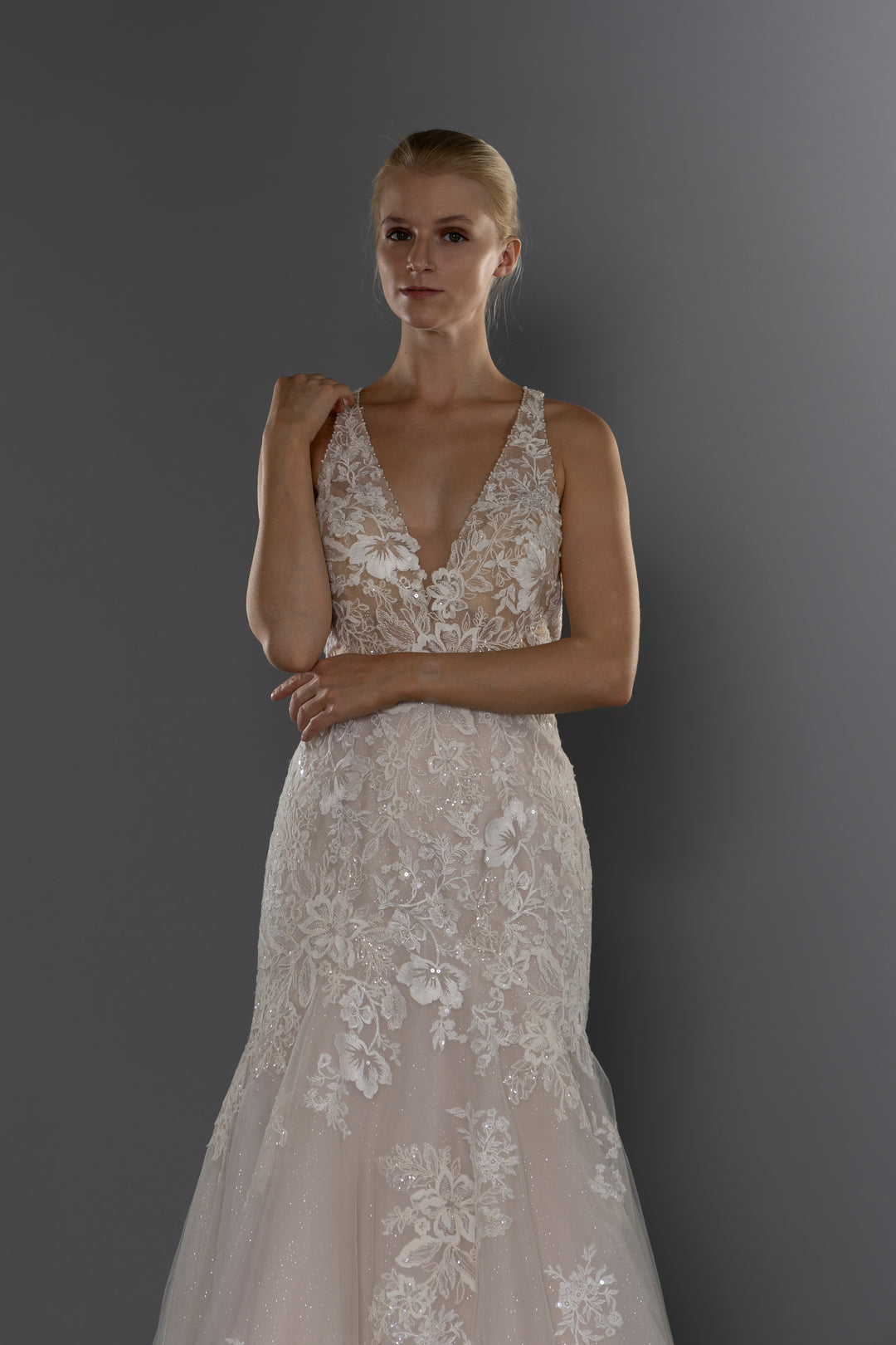 Wedding Gown A-line Moloty A126