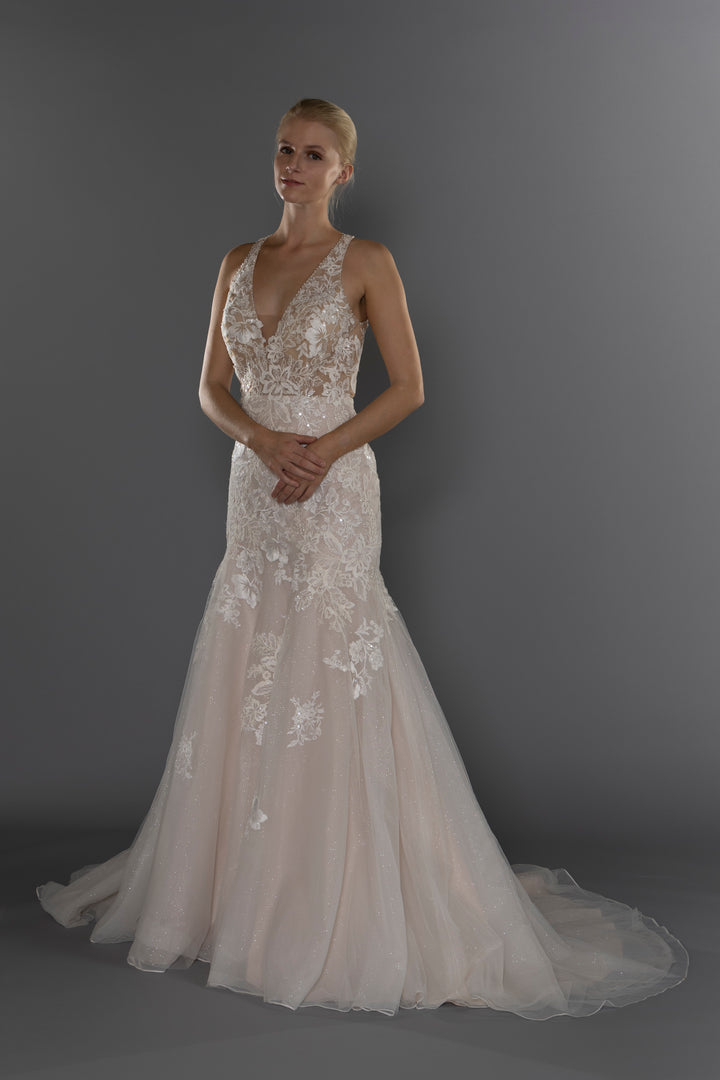 Wedding Gown A-line Moloty A126