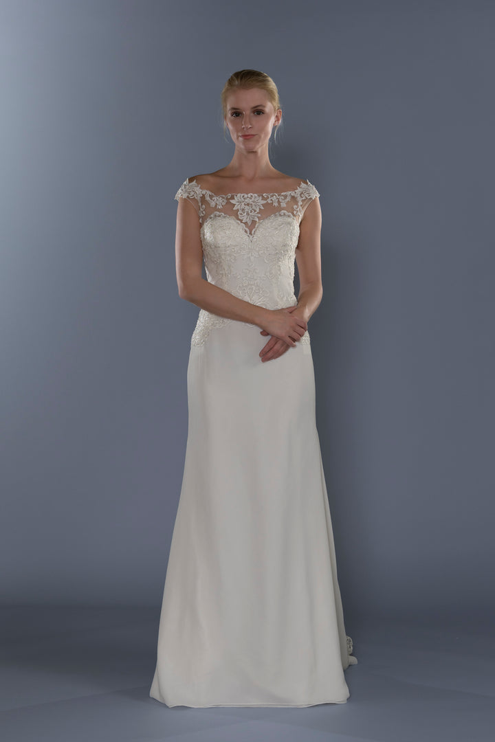 Wedding Gown A-line Moloty A137