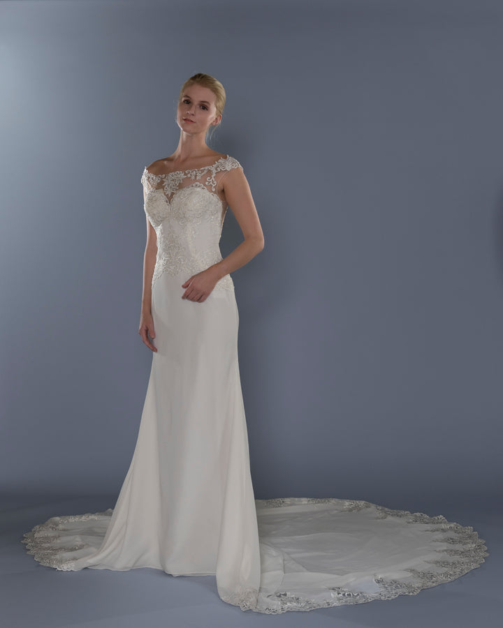 Wedding Gown A-line Moloty A137