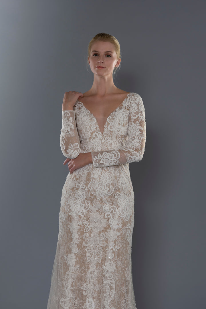 Wedding Gown A-line Moloty A134