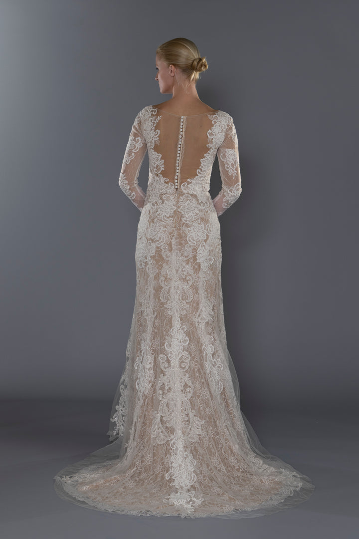 Wedding Gown A-line Moloty A134