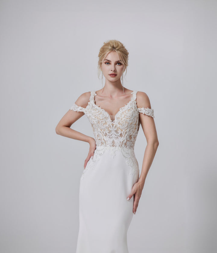 Wedding Gown Fit & Flare Serenade A3195