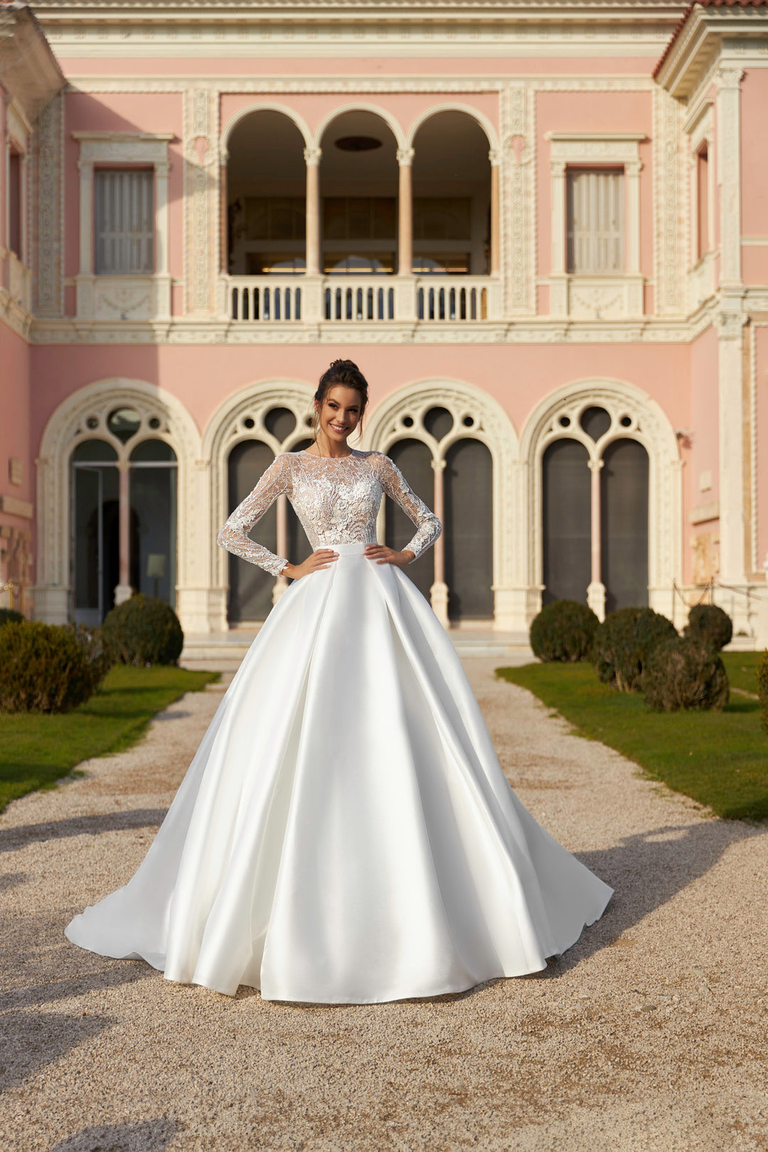 Wedding Gown A-line OKSANA MUKHA Marian