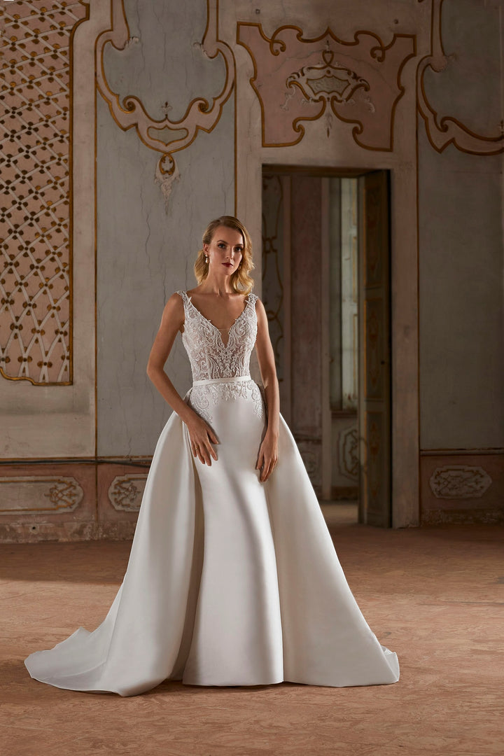 Wedding Gown A-line Demetrios Style 8232