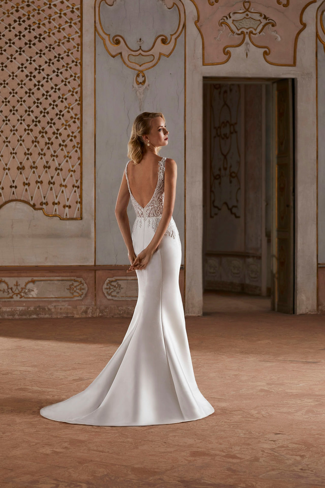 Wedding Gown A-line Demetrios Style 8232