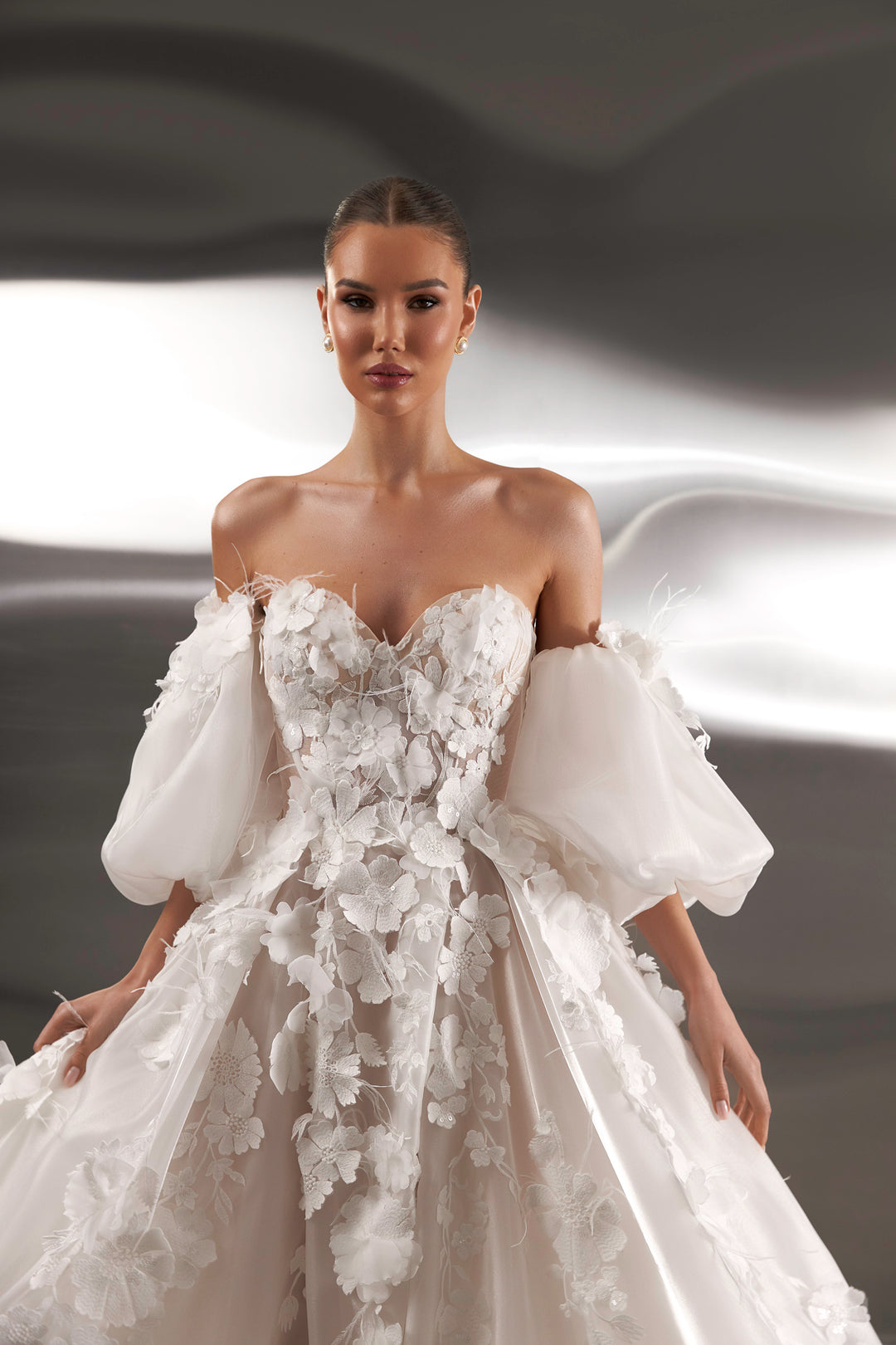 Wedding Gown A-line OKSANA MUKHA Audrey