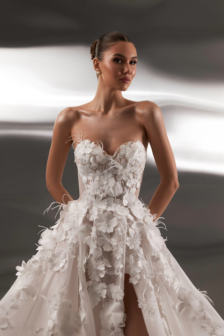 Wedding Gown A-line OKSANA MUKHA Audrey