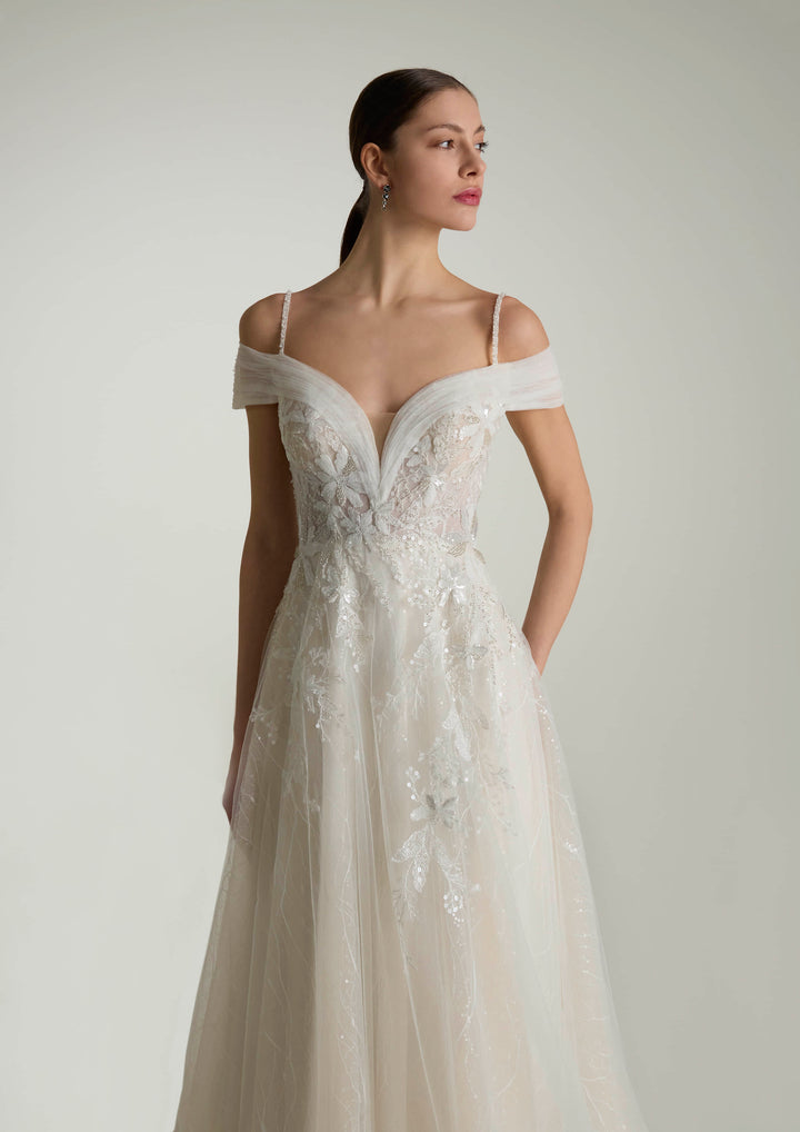 Wedding Gown A-line Pronovias FIABA