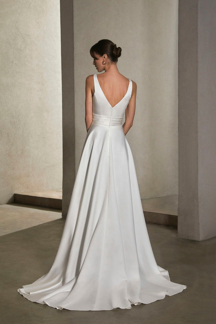 Wedding Gown A-line Demetrios Style L1143