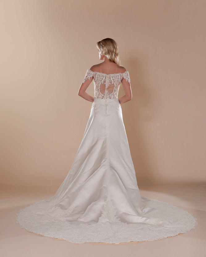 Wedding Gown A-line Moloty A234