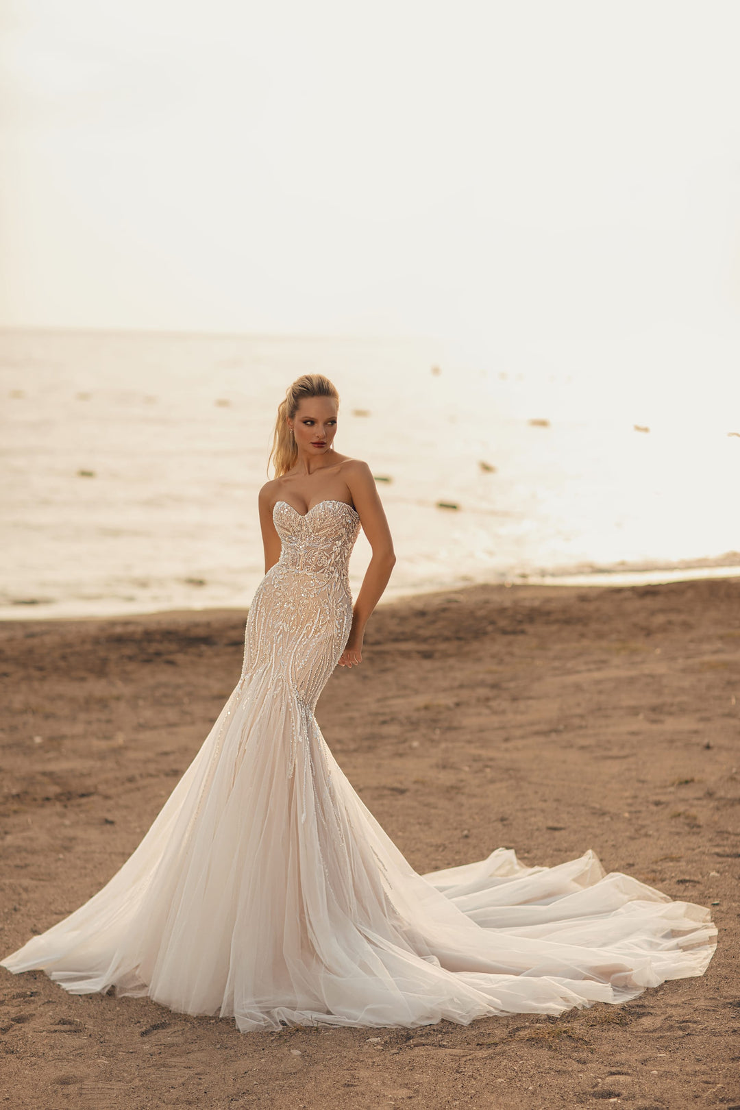 Wedding Gown Fit & Flare Mermaid MADIONI Rosalie