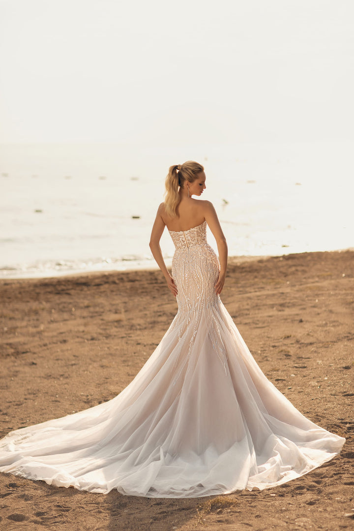 Wedding Gown Fit & Flare Mermaid MADIONI Rosalie