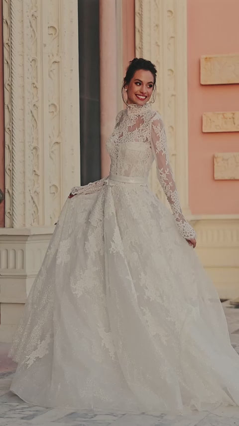 Wedding Gown A-line OKSANA MUKHA Jennifer